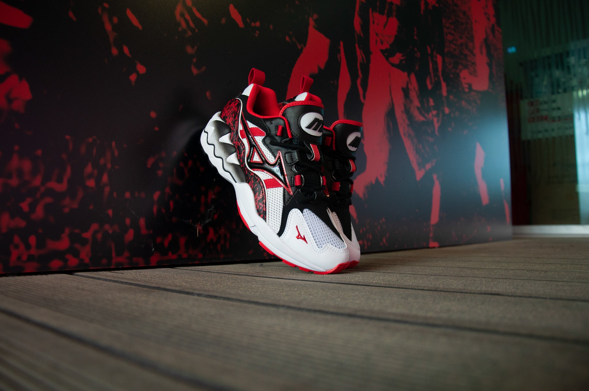 Mizuno wave on sale rider 1 splatter